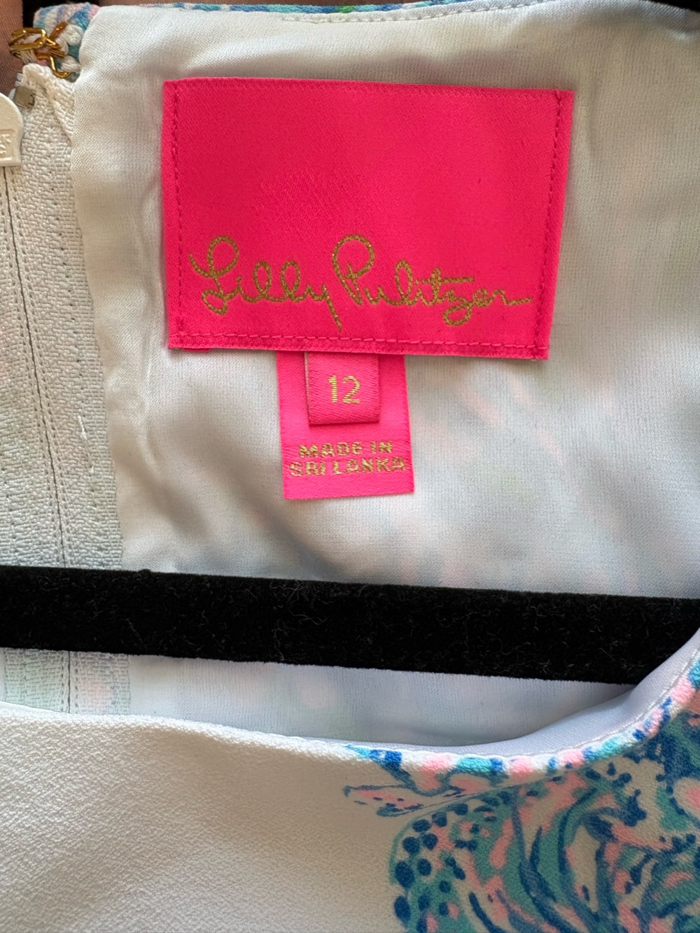 Lilly Pulitzer Cordelia Shift Romper Size 12 Las Olas Strong Current Sea - Picture 8 of 10